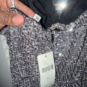 Anthropologie never worn sequin XL jumpsuit